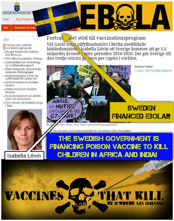 isabella lovin _regeringen _sweden_government_ebola_aids_vaccine_africa